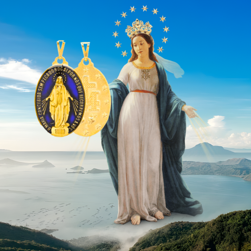 Medalha Azul e Dourada (2)